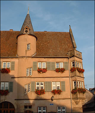 L'hôtel de ville de Boersch