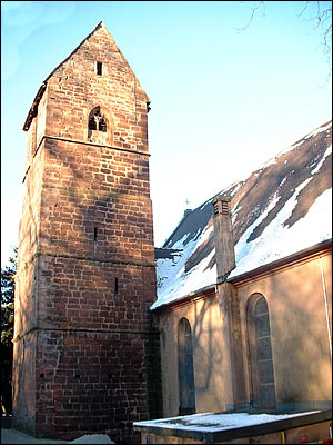 L'église Catholique de Bouxwiller