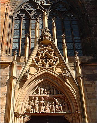 Portail de la cathédrale de Colmar