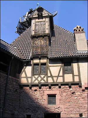 Le moulin du château du Haut Koenigsbourg