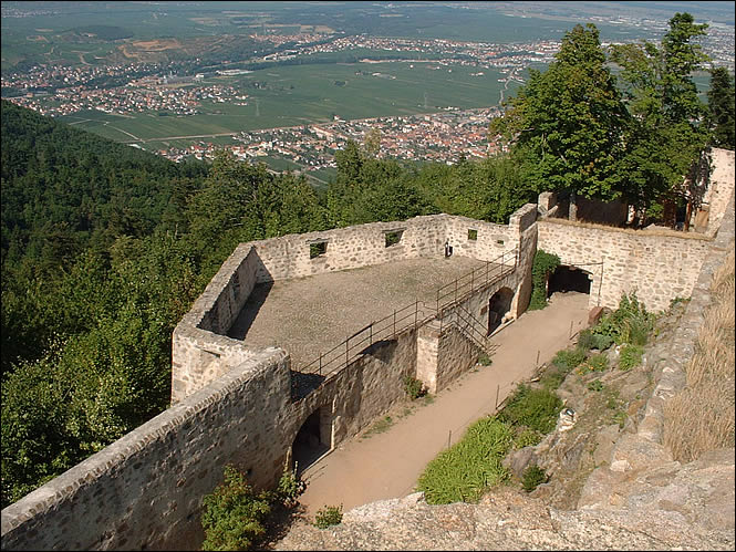 Bastion du château du Hohlandsbourg
