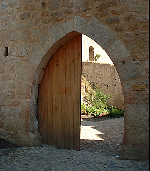 Porte du château du Hohlandsbourg