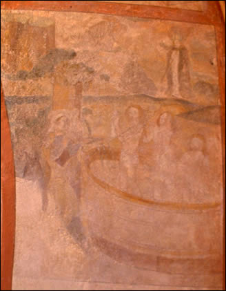 Fresque de l'église de Hunawihr
