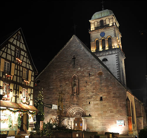 L'église Sainte Croix de Kaysersberg
