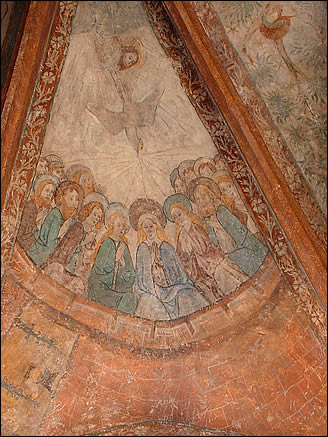 Fresque de l'église de la Petite Pierre