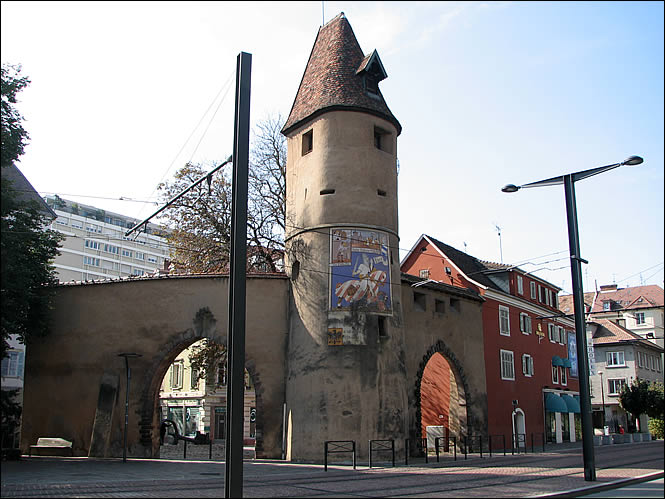 La tour du Bollwerk de Mulhouse