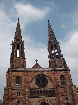 L'église Saints Pierre et Paul d'Obernai