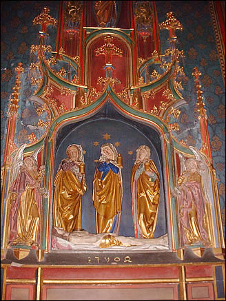 Saint Sepulcre à l'église Saints Pierre et Paul d'Obernai