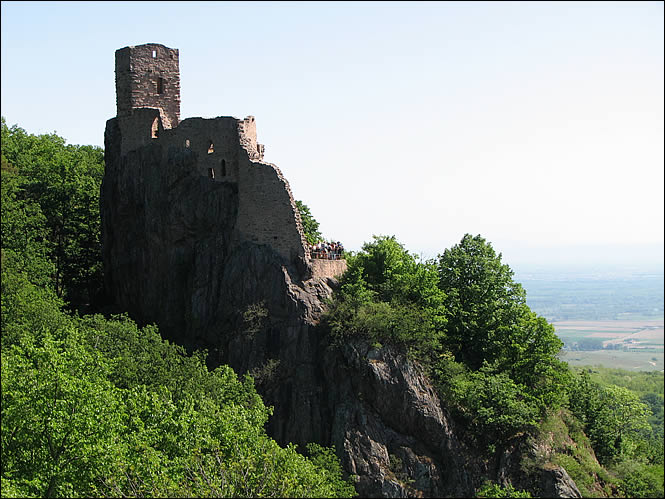 Le château du Girsberg de Ribeauvillé
