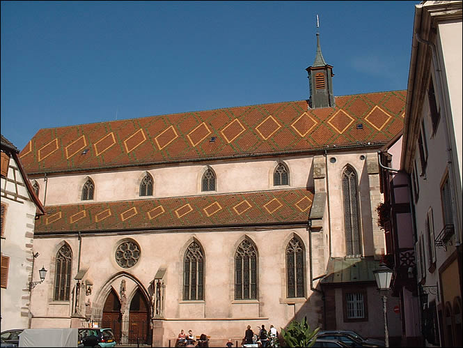 L'église du couvent des Augustins de Ribeauvillé