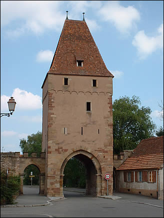 Porte de la ville de Rosheim