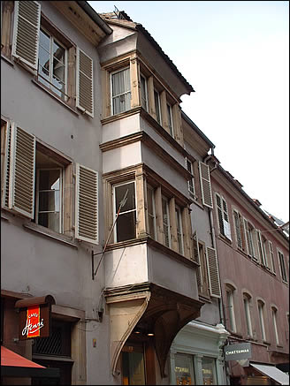 Rue des hallebardes à Strasbourg