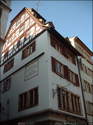 Maison Zum Strissel de Strasbourg