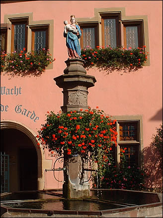 Vierge à l'enfant à Turckheim