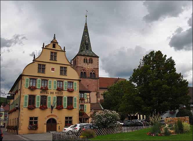 L'hôtel de ville de Turckheim