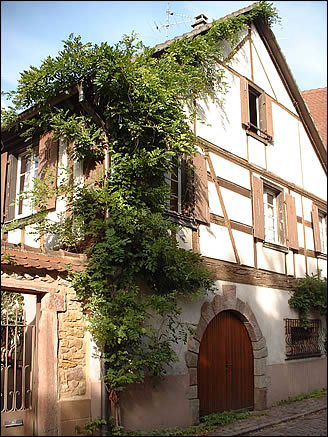 Maison de la rue des vignerons à Turckheim