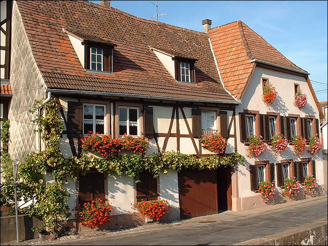 Maisons du faubourg de Bitche à Wissembourg