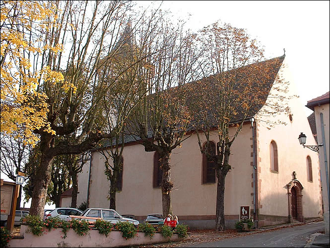 L'église de Zellenberg